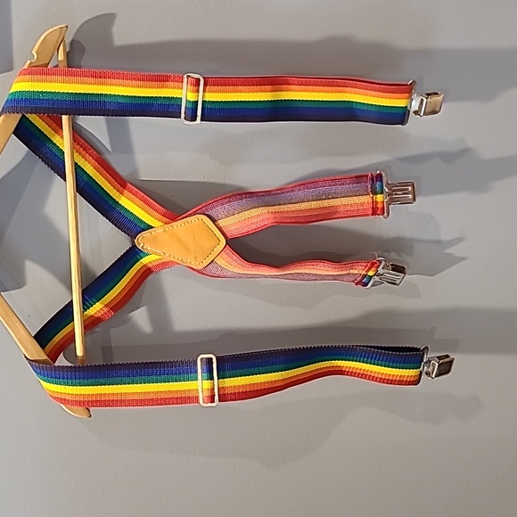 Rainbow Suspenders by Custom Leathercraft - Picture 8 of 8